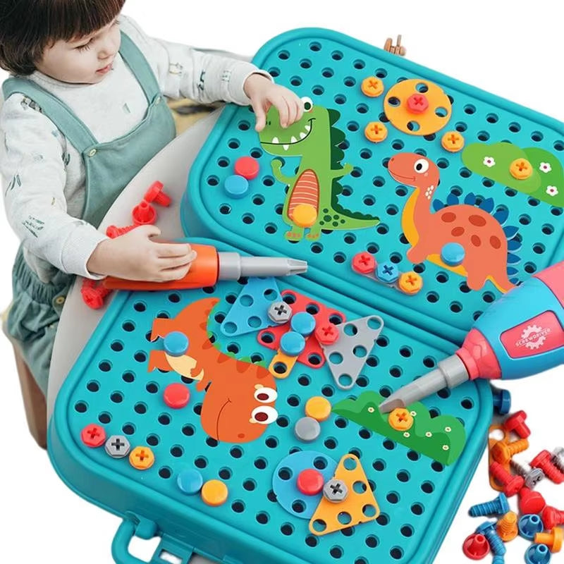Children’s DIY Tool Set with Electric Drill