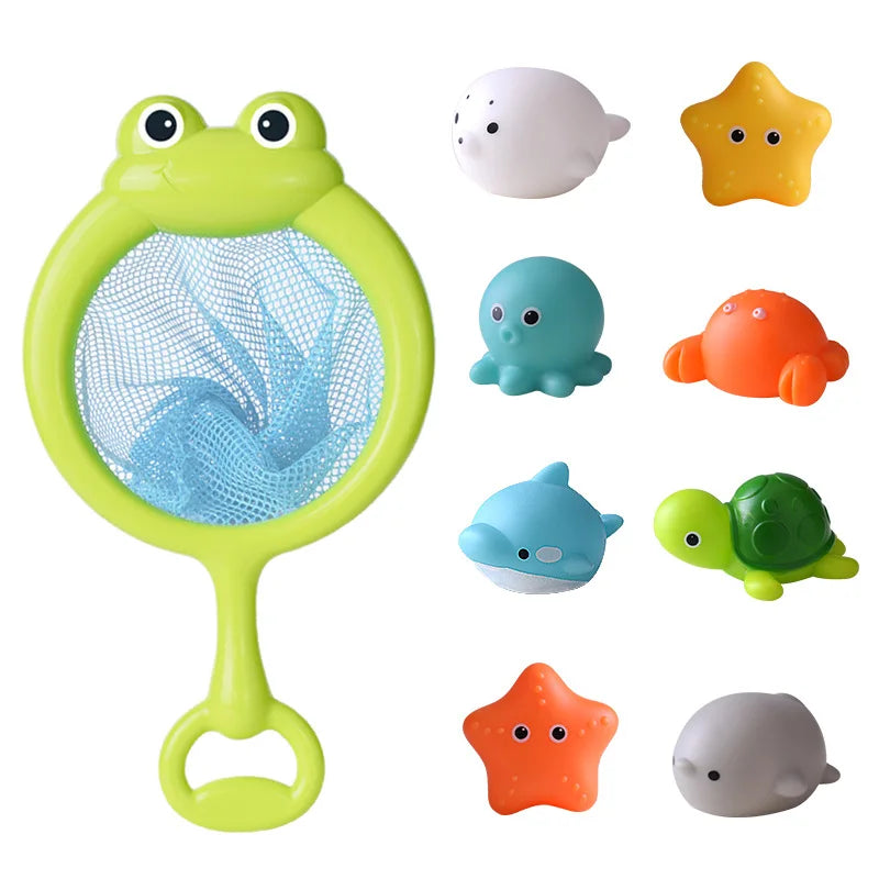 Colorful LED Bath Toys with Waterproof Underwater Lights - Ideal Birthday Gift for Boys and Girls