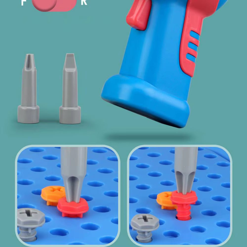 Children’s DIY Tool Set with Electric Drill