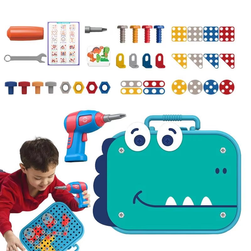 Children’s DIY Tool Set with Electric Drill