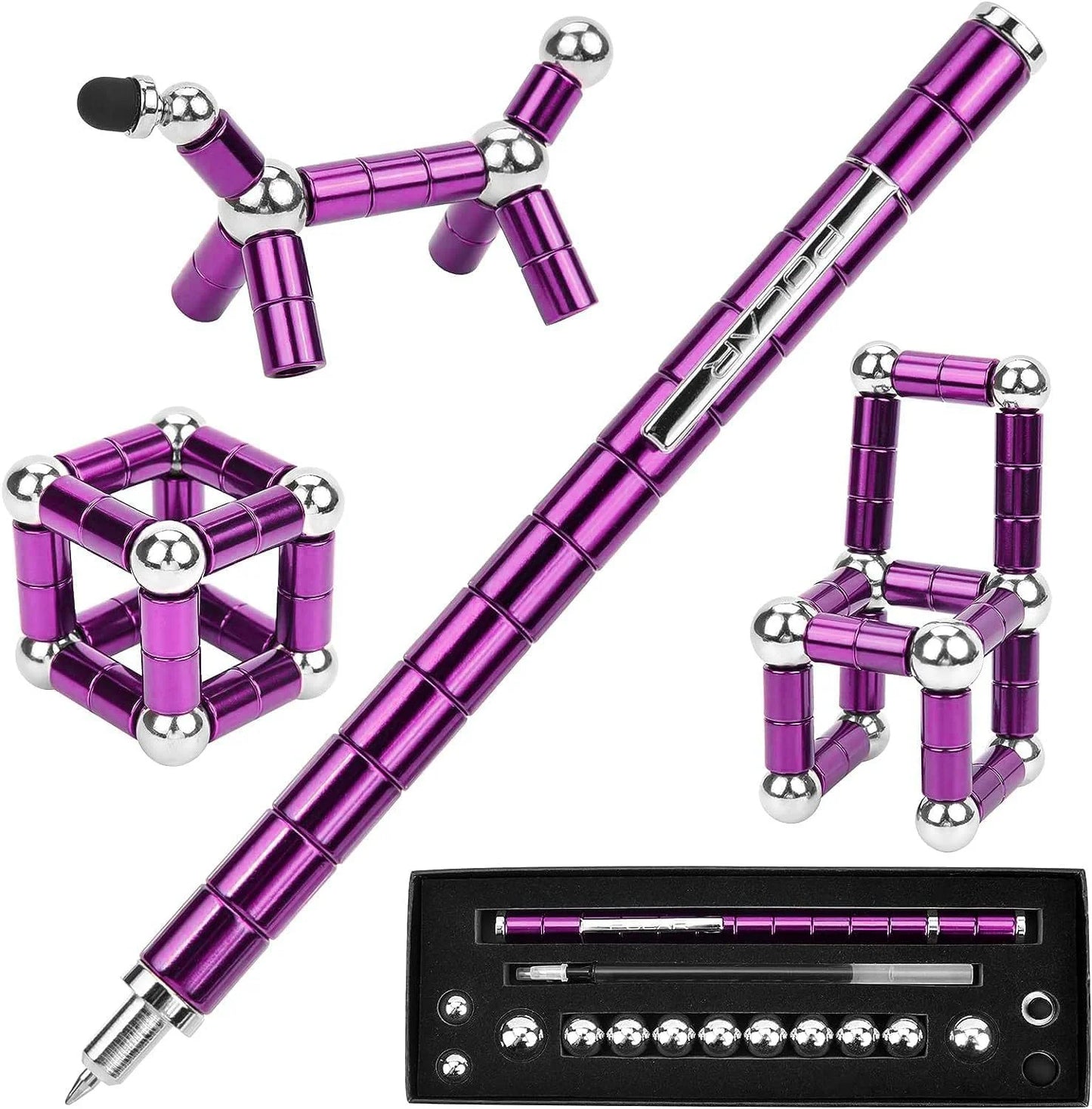 Decompression Magnetic Multifunctional Pen for Stress Relief - Ideal Gift for Friends