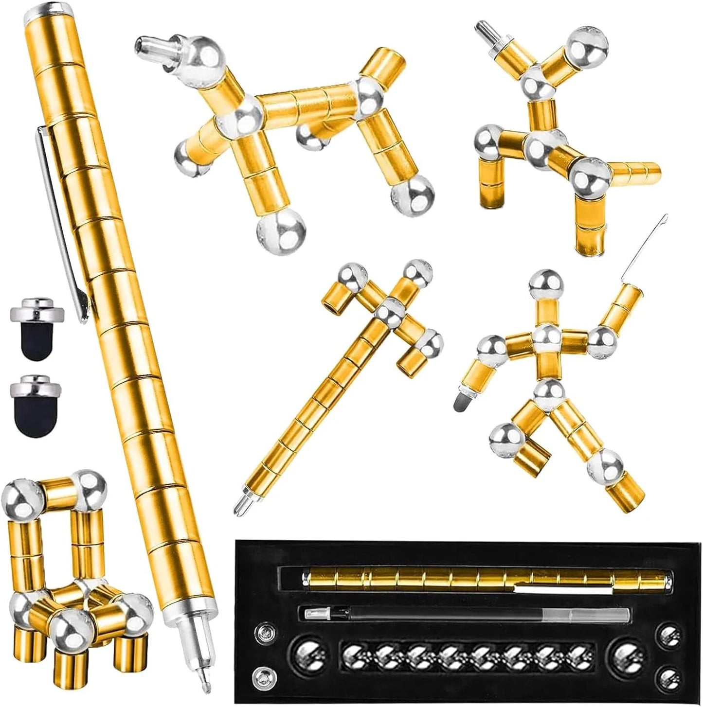 Decompression Magnetic Multifunctional Pen for Stress Relief - Ideal Gift for Friends