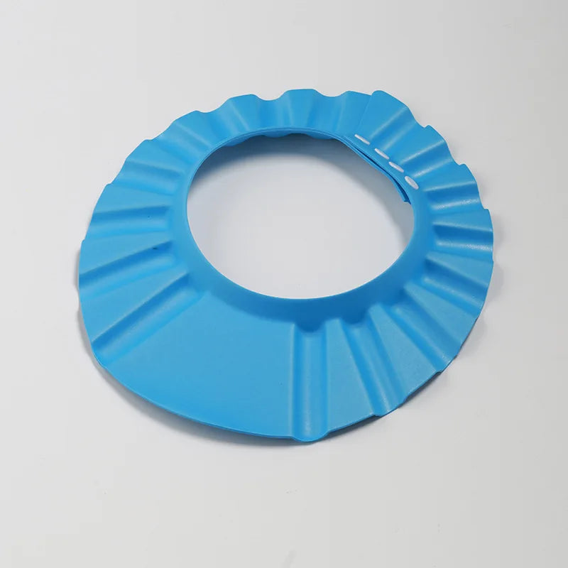 Adjustable Baby Shower Soft Cap for Hair Washing and Ear Protection - Safe Shampooing and Bathing Head Cover for Children
