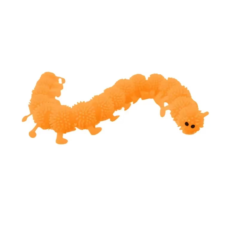 Caterpillar Sensory Stress Relief Toy - Stretchy Fidget Worm for Anxiety Therapy for Teens and Adults