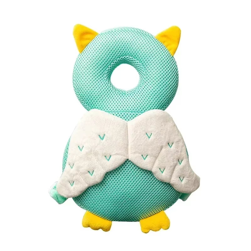 Toddler Head Protector Safety Cushion Pad for Ages 1-3 - Angel Bee Cartoon Design Protective Headgear