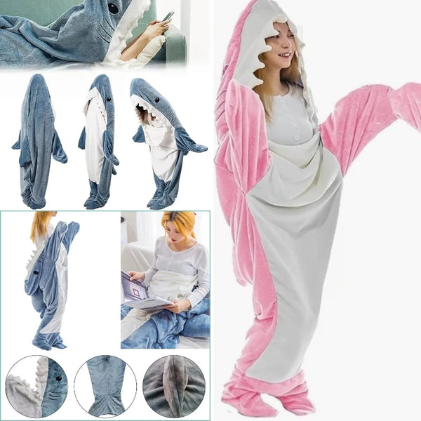 Cozy Shark Snuggle Suit