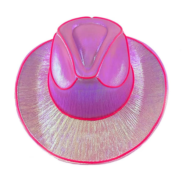 Glow Party Cowboy Hat for Kids