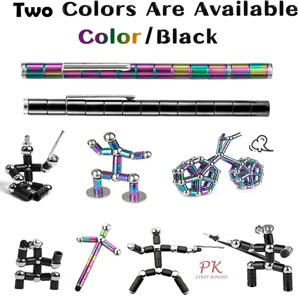 Decompression Magnetic Multifunctional Pen for Stress Relief - Ideal Gift for Friends