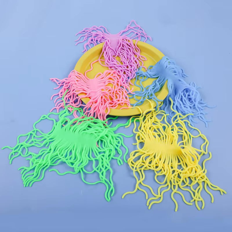 Stretchy Spaghetti Sensory Toy - Innovative Soft Rubber Stretchy Rope