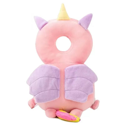 Toddler Head Protector Safety Cushion Pad for Ages 1-3 - Angel Bee Cartoon Design Protective Headgear