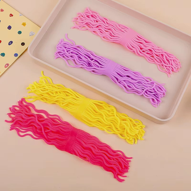 Stretchy Spaghetti Sensory Toy - Innovative Soft Rubber Stretchy Rope