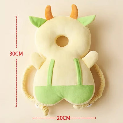 Toddler Head Protector Safety Cushion Pad for Ages 1-3 - Angel Bee Cartoon Design Protective Headgear