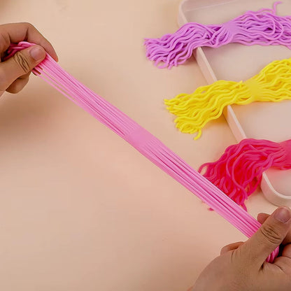 Stretchy Spaghetti Sensory Toy - Innovative Soft Rubber Stretchy Rope