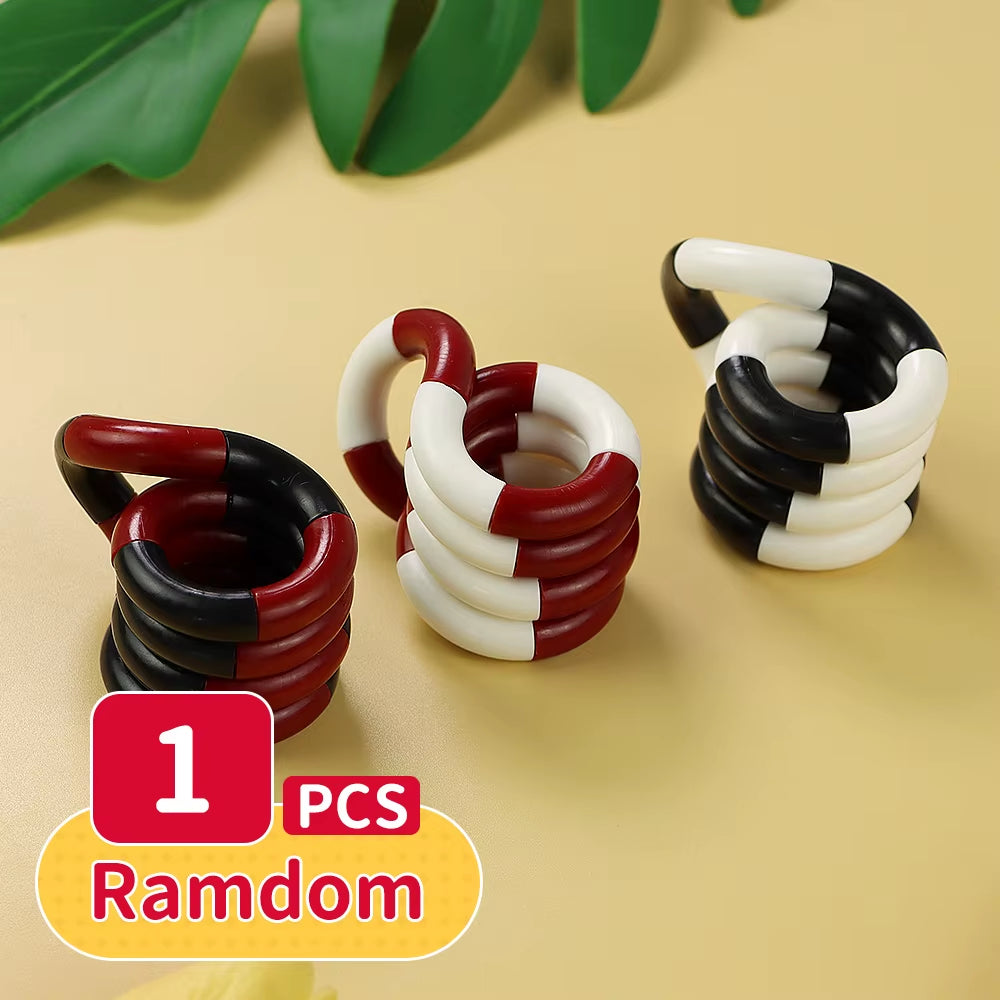 Premium Sensory Fidget Toys for Children and Adults: Innovative Squishy Shrink Tube and Pea Squeeze Toys for Autism and Anxiety Relief