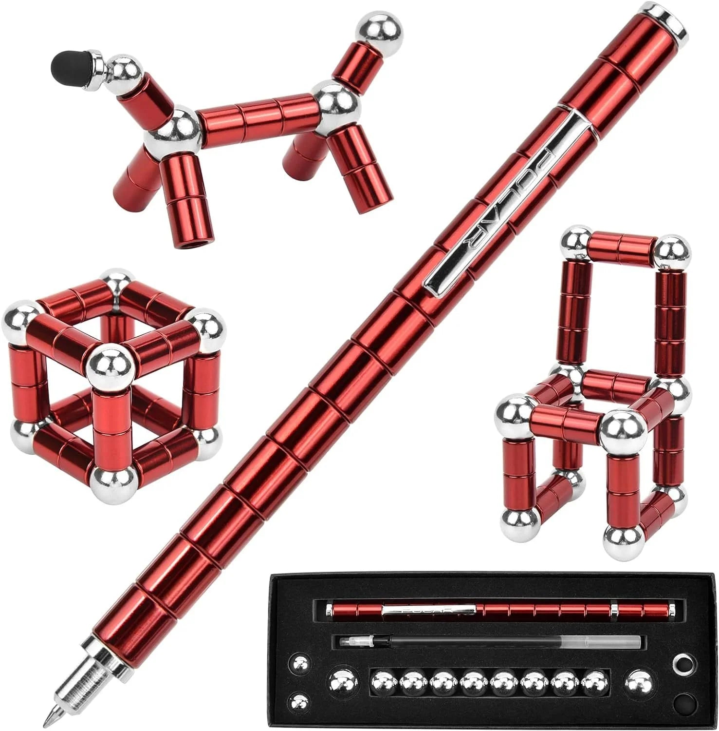 Decompression Magnetic Multifunctional Pen for Stress Relief - Ideal Gift for Friends